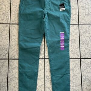 St. John's Bay Teal Skinny Pants